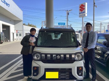 ★Y様　スペーシアギアご納車です！★